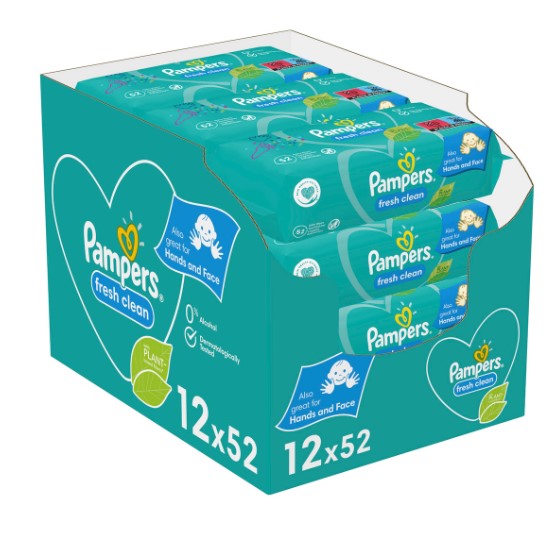 chusteczki pampers 2xl