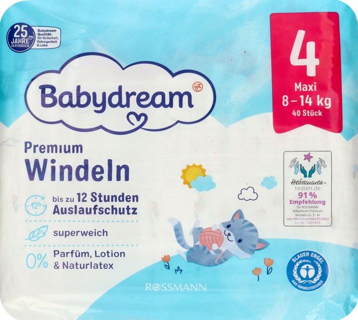 pieluchy babydream rossmann