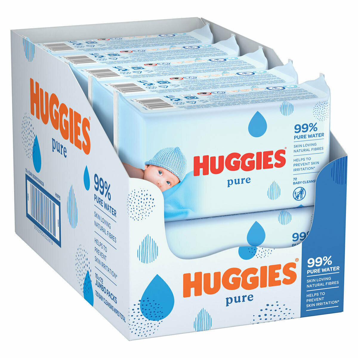 huggies pure 99 water