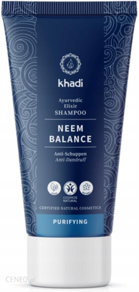 przeciwłupieżowy szampon z neem khadi30ml