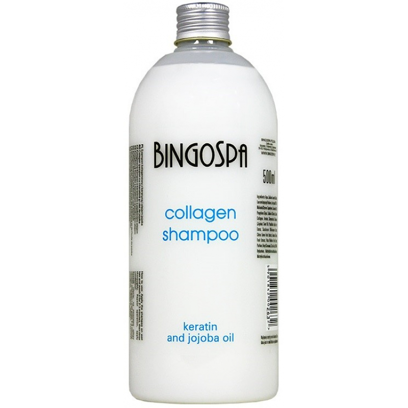 bingospa kolagenowy szampon z olejkiem jojoba