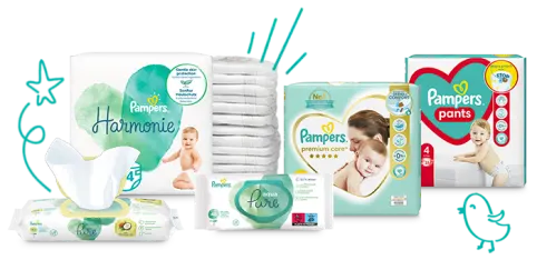 pampers pantsy noworodek