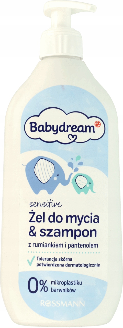 babydream extra sensitive żel i szampon
