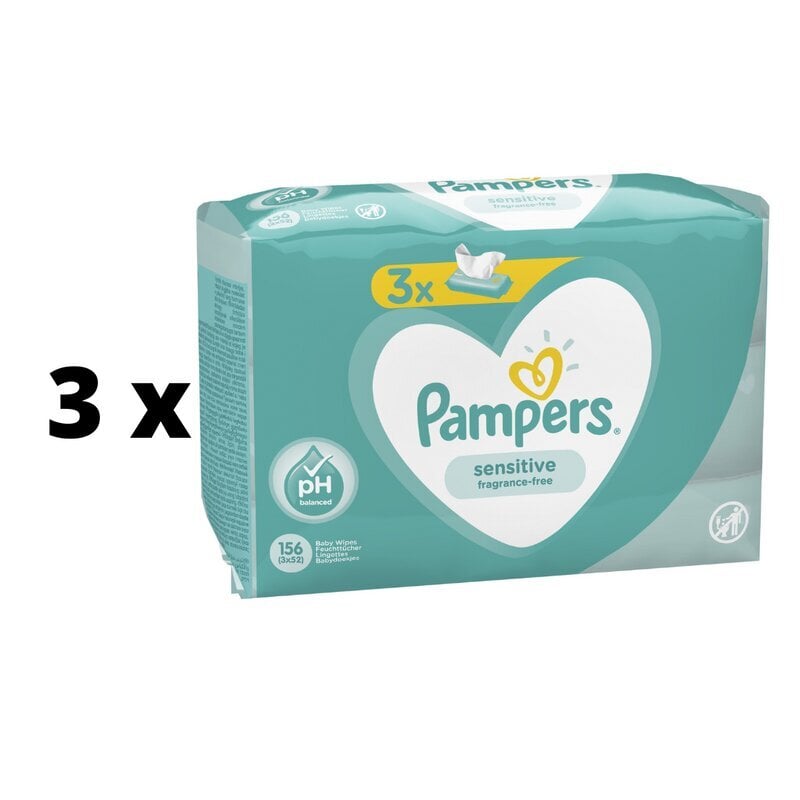 pampers sensitive 3 cena