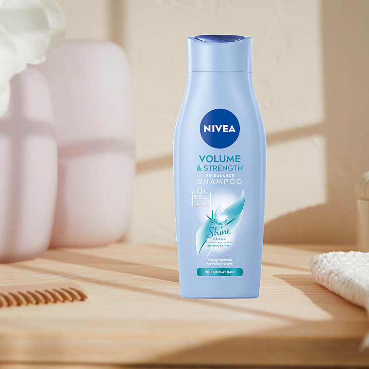 nivea volume sensation szampon do włosów pozbawionych objętości 250 ml