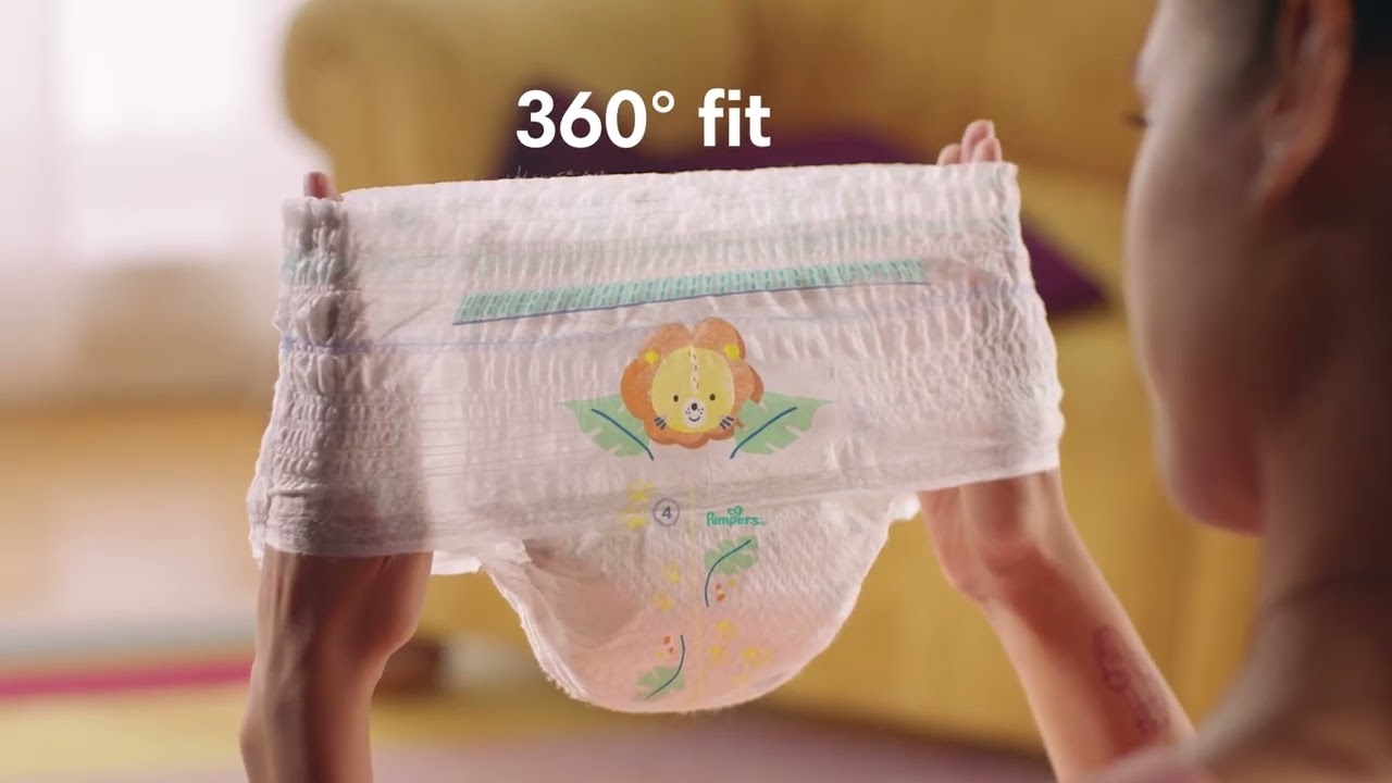 pampers pants instructions