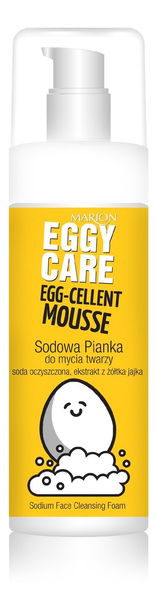 marion eggy care sodowa pianka do mycia twarzy wizaz