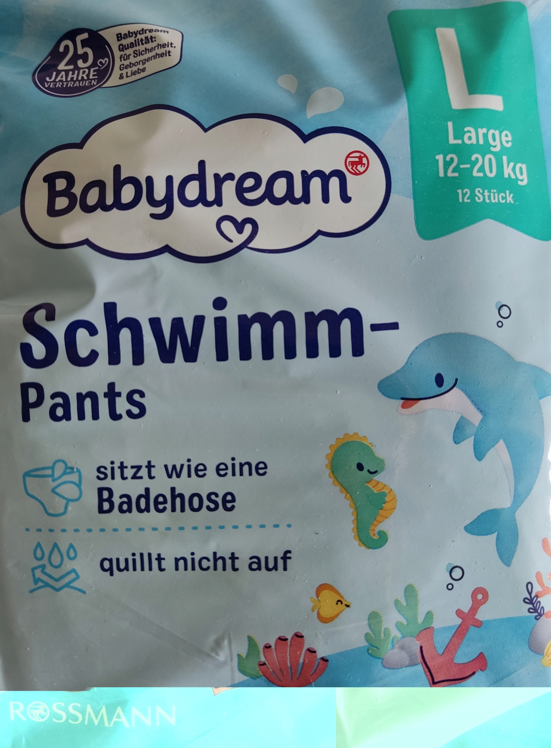 pieluchy na basen babydream