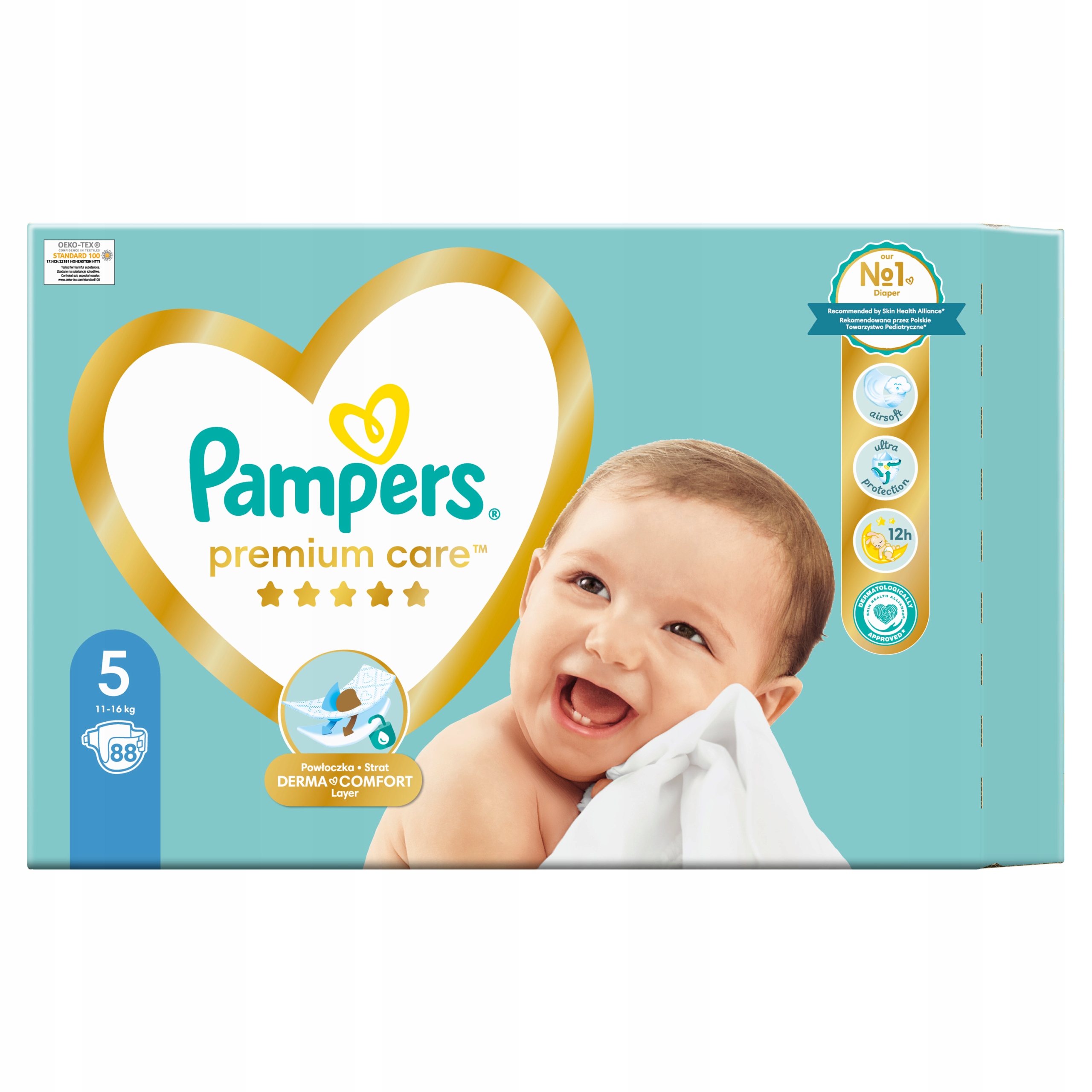 pieluchu pampers 500 tys paczek