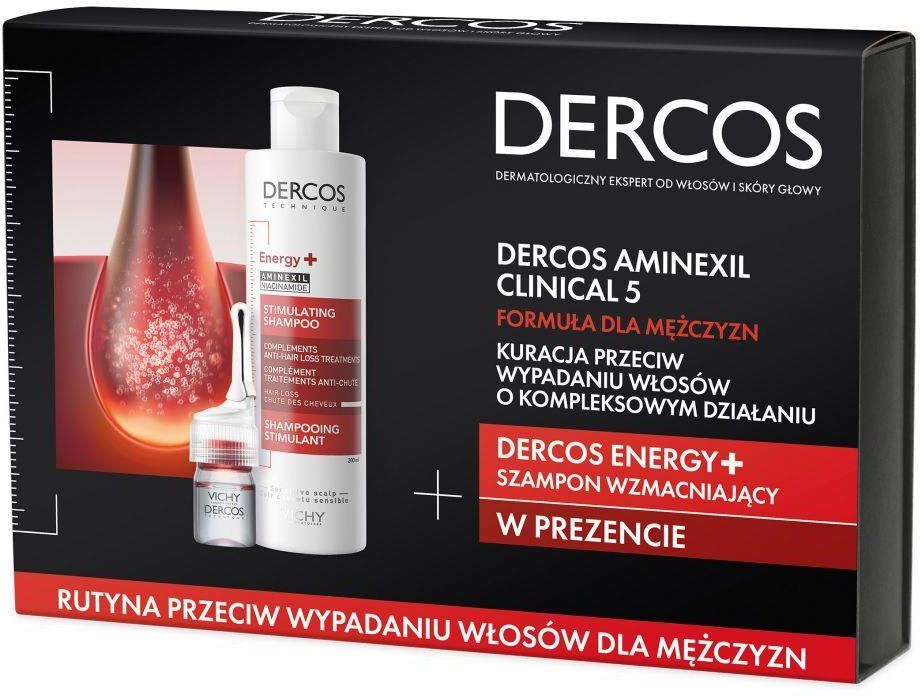 vichy dercos aminexil szampon dla mężczyzn