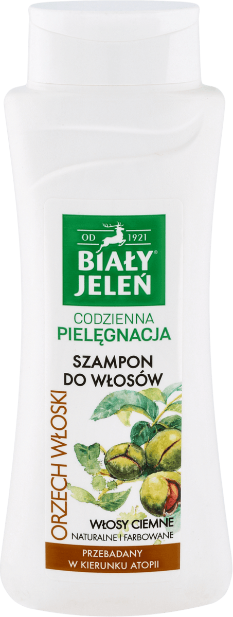 szampon do włosów biały jeleń