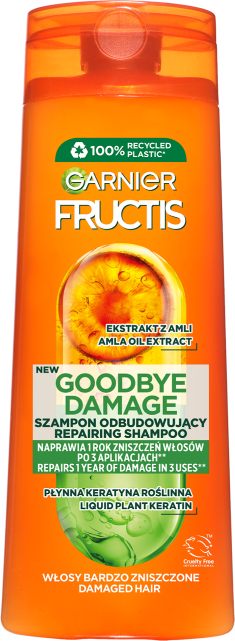 garnier fructis szampon wzmacniający goodbye damage