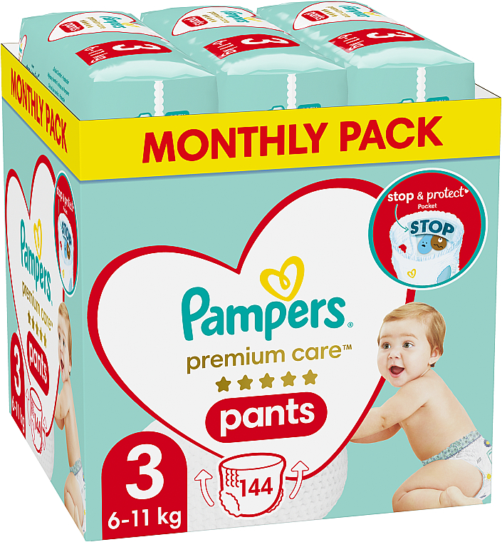 pampers 3 premium care pants