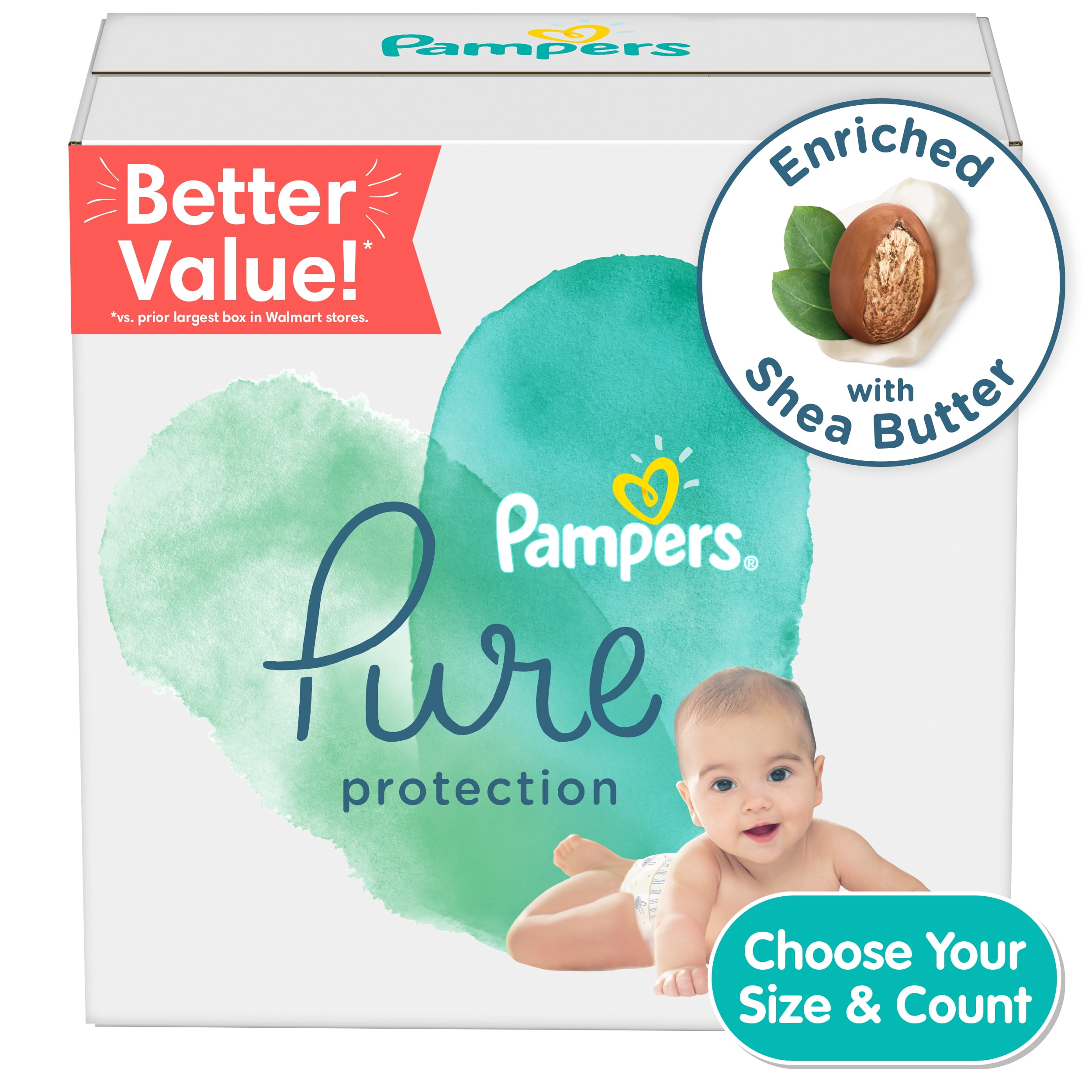 pampers pure protection 1 cena