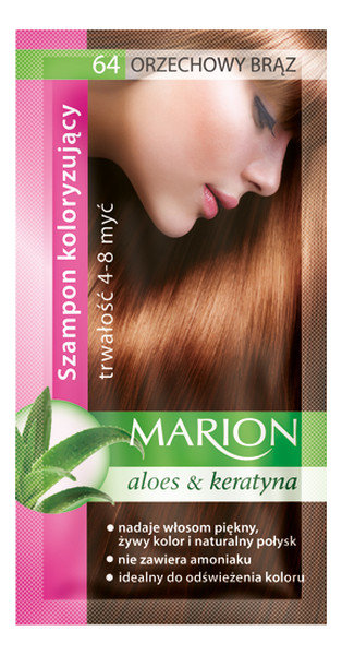 szampon koloryzujący marion jasny brąz