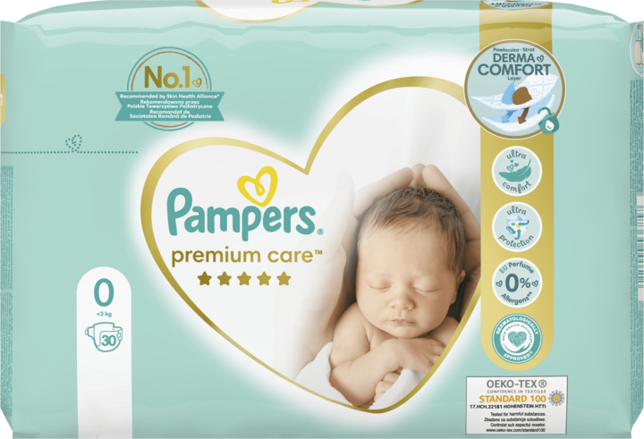 pampers premium dla noworodka na ile starczy