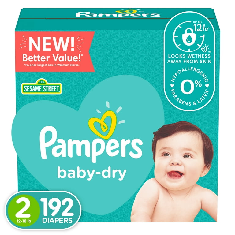 pampers new baby-dry 228sztuk