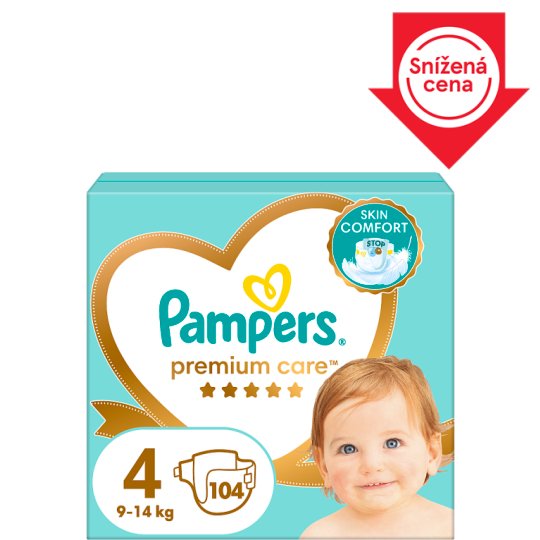 tesco pampers premium care 4 104 sztuki cena