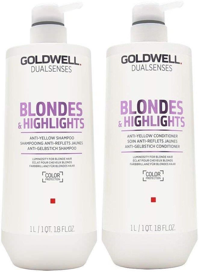 goldwell blondes & highlights szampon i odżywka