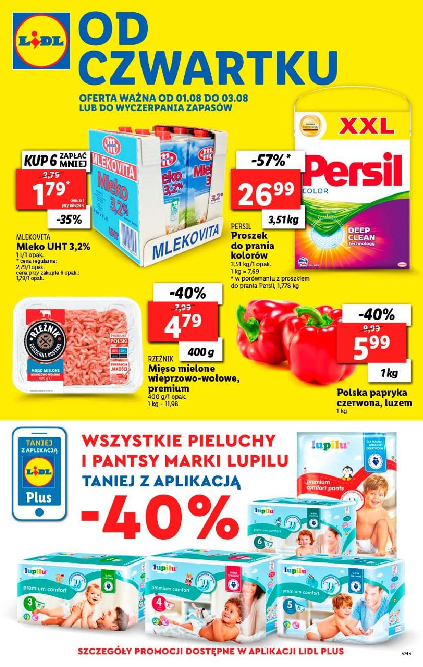 pieluchy lupilu promocja 2019