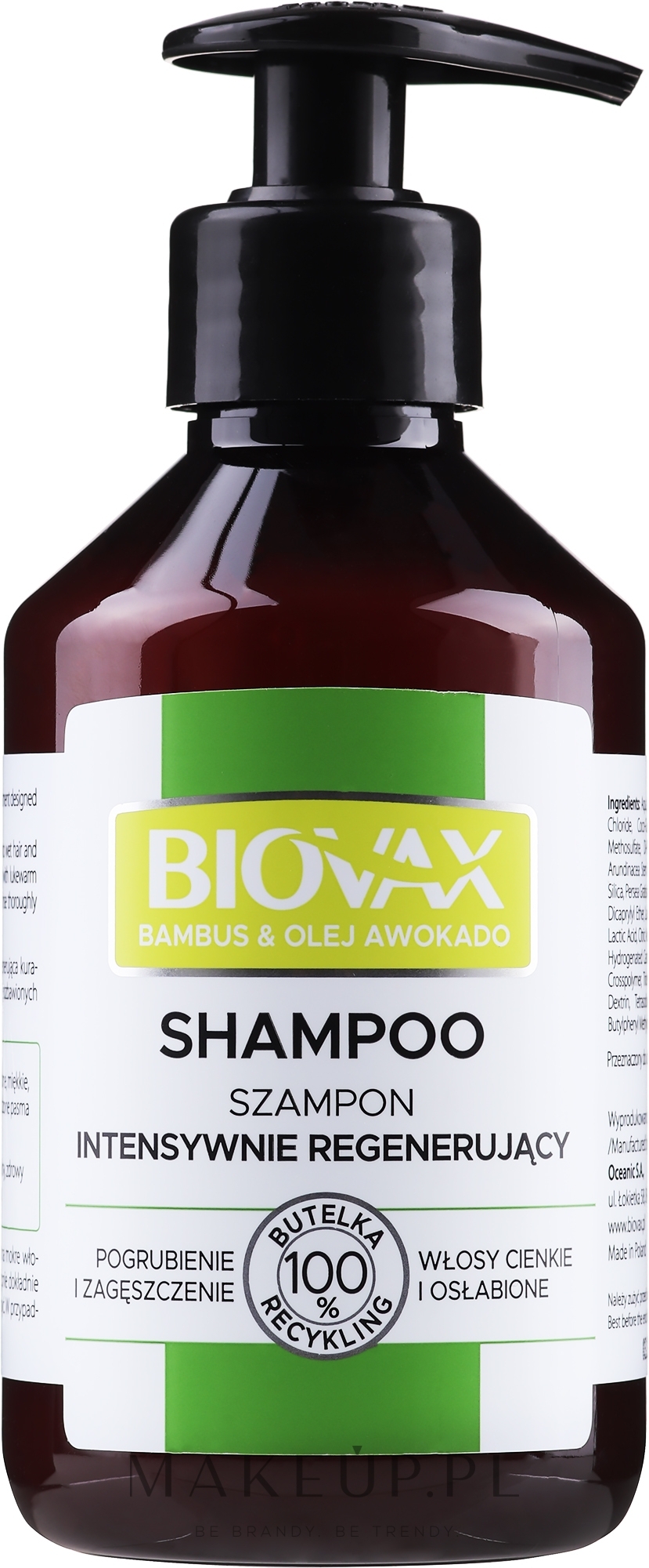 szampon biowax z bambusem