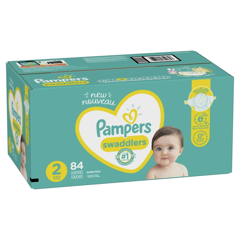 pampers swaddlers size 2