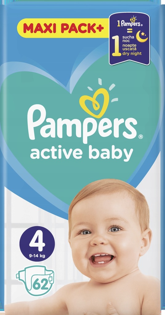 allegro pampers active baby 4