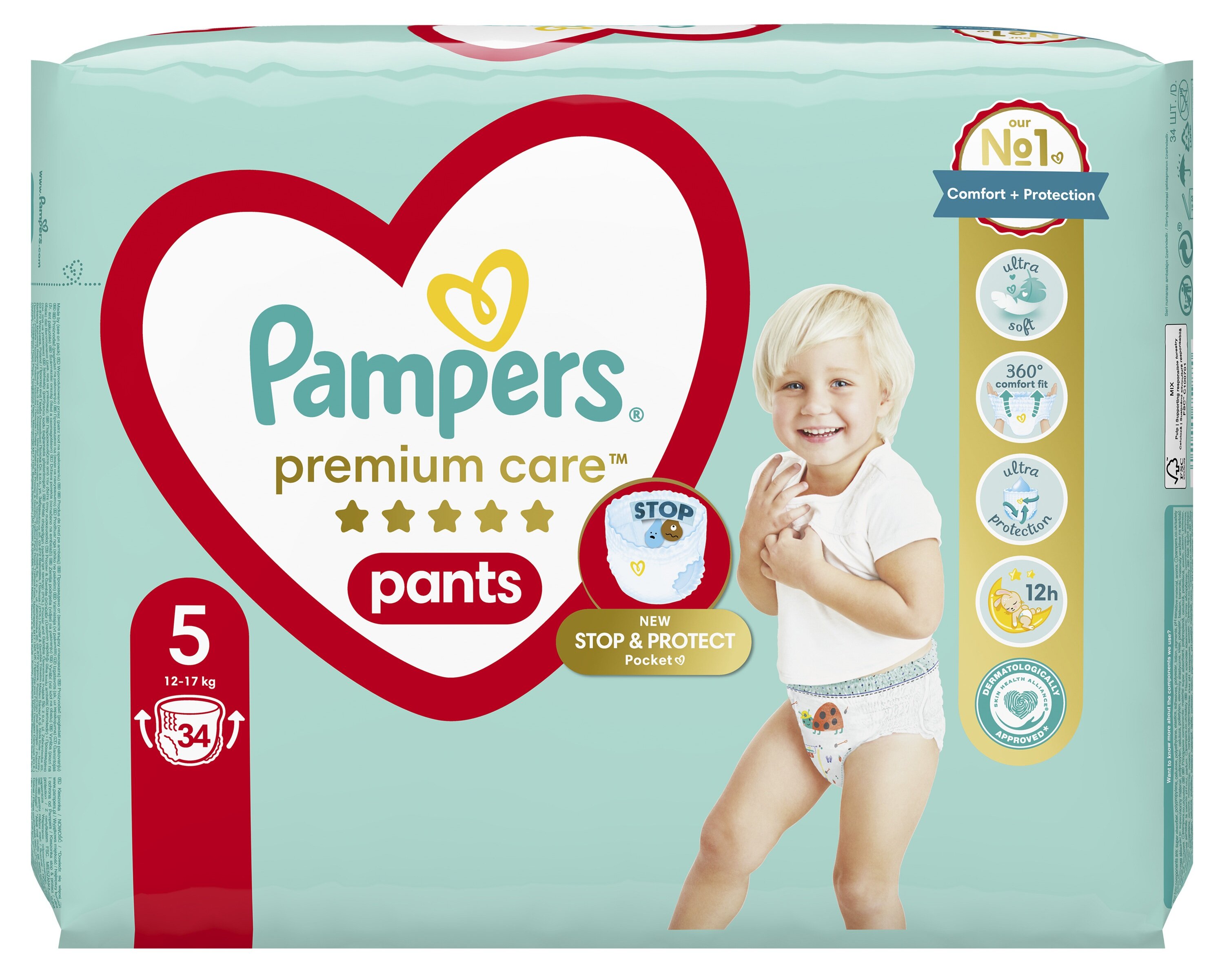 pampers 5 pants 48 sztuk