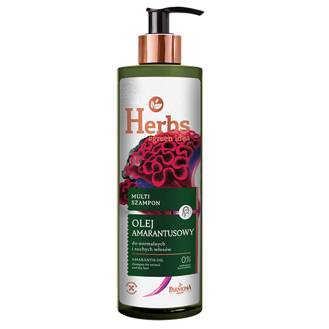 farmona herbal szampon do włosów olej amarantusowy wizaz