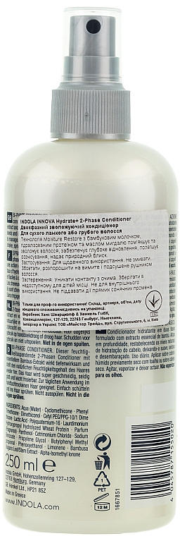 indola innova hydrate bi 250ml odżywka do włosów