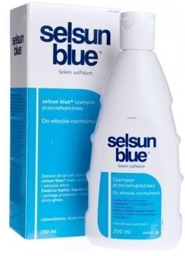 selsun blue szampon leczniczy przeciwłupieżowy do włosów normalnych