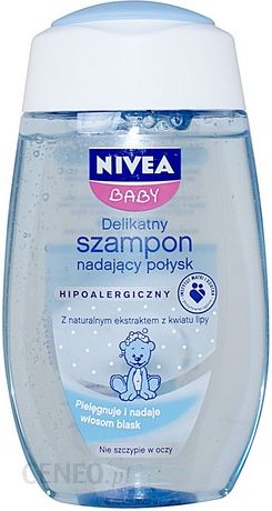 nivea baby szampon nadający połysk hipoalergiczny 200ml