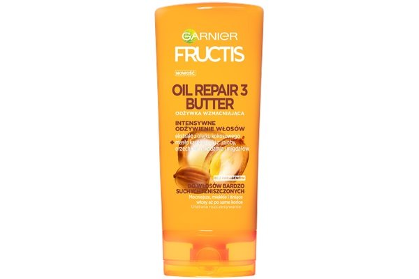 odżywka do włosów garnier fructis oil repair 3 butter