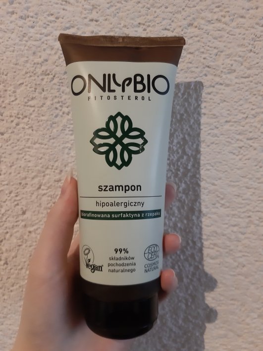 onlybio fitosterol hipoalergiczny szampon do włosów