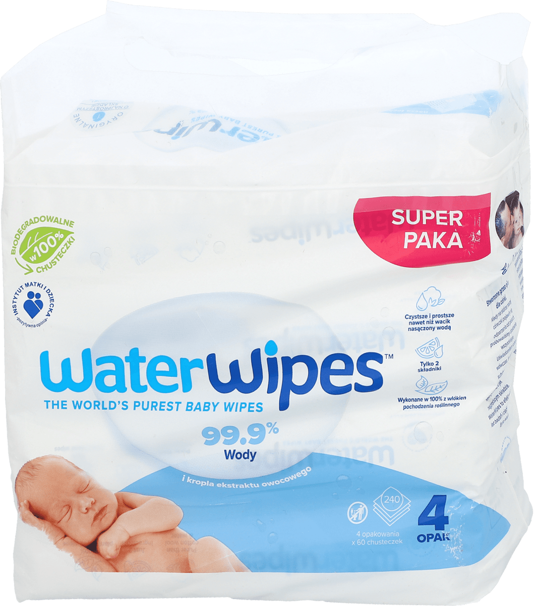 chusteczki pampers czy waterwipes