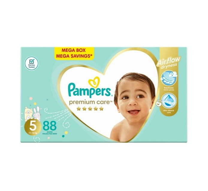 makro pieluchy pampers premium care