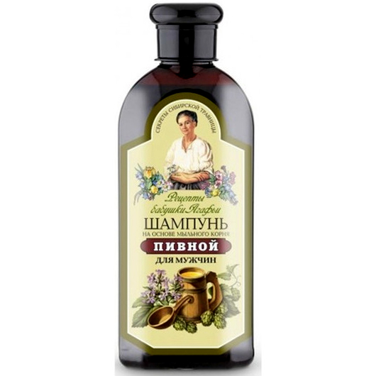 recepty babci agafii szampon piwny dla mężczyzn