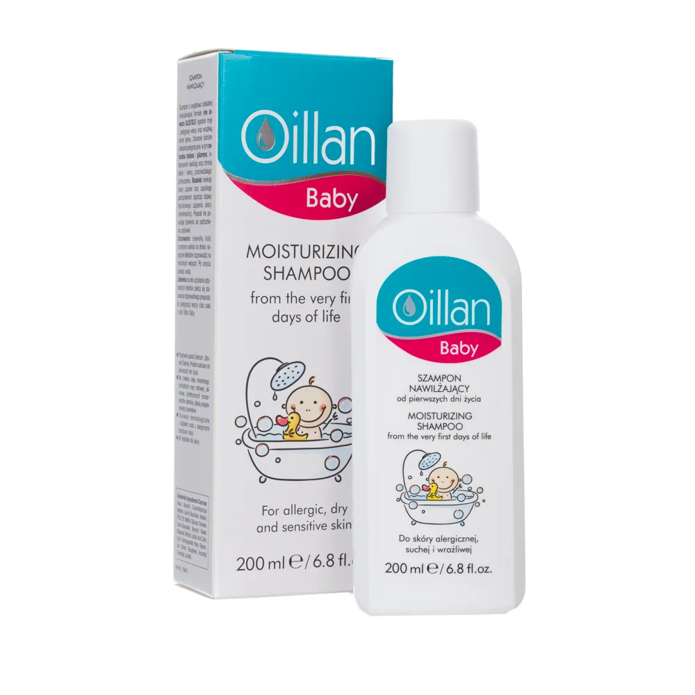 oillan baby szampon nawilżający 200ml