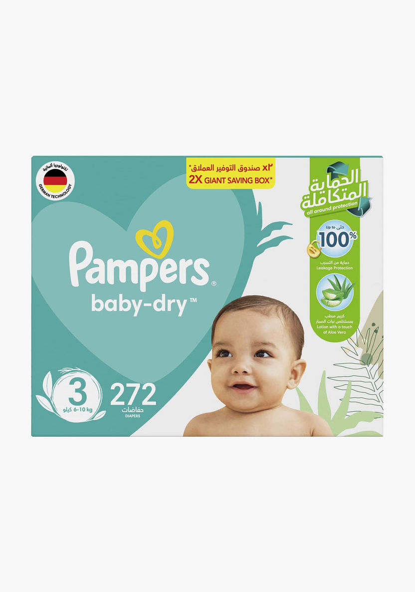 giant box pampers 3