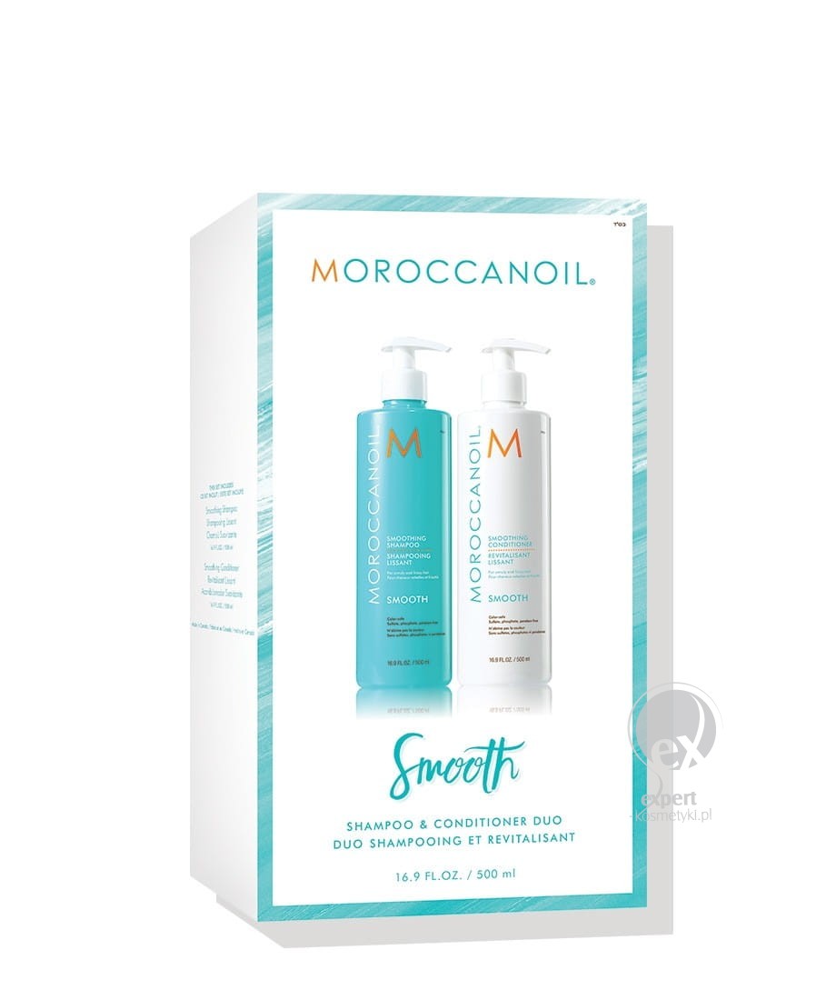 moroccanoil duo pack nawilżenie 500 ml szampon i odżywka