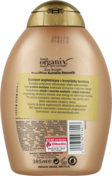 organix brazylijska keratyna szampon