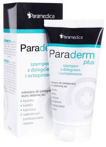 paraderm szampon z dziegciem cena