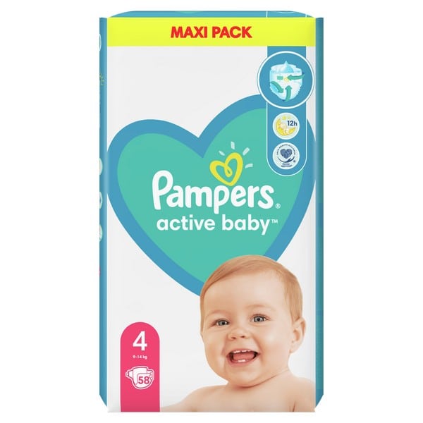 pampers active baby 58