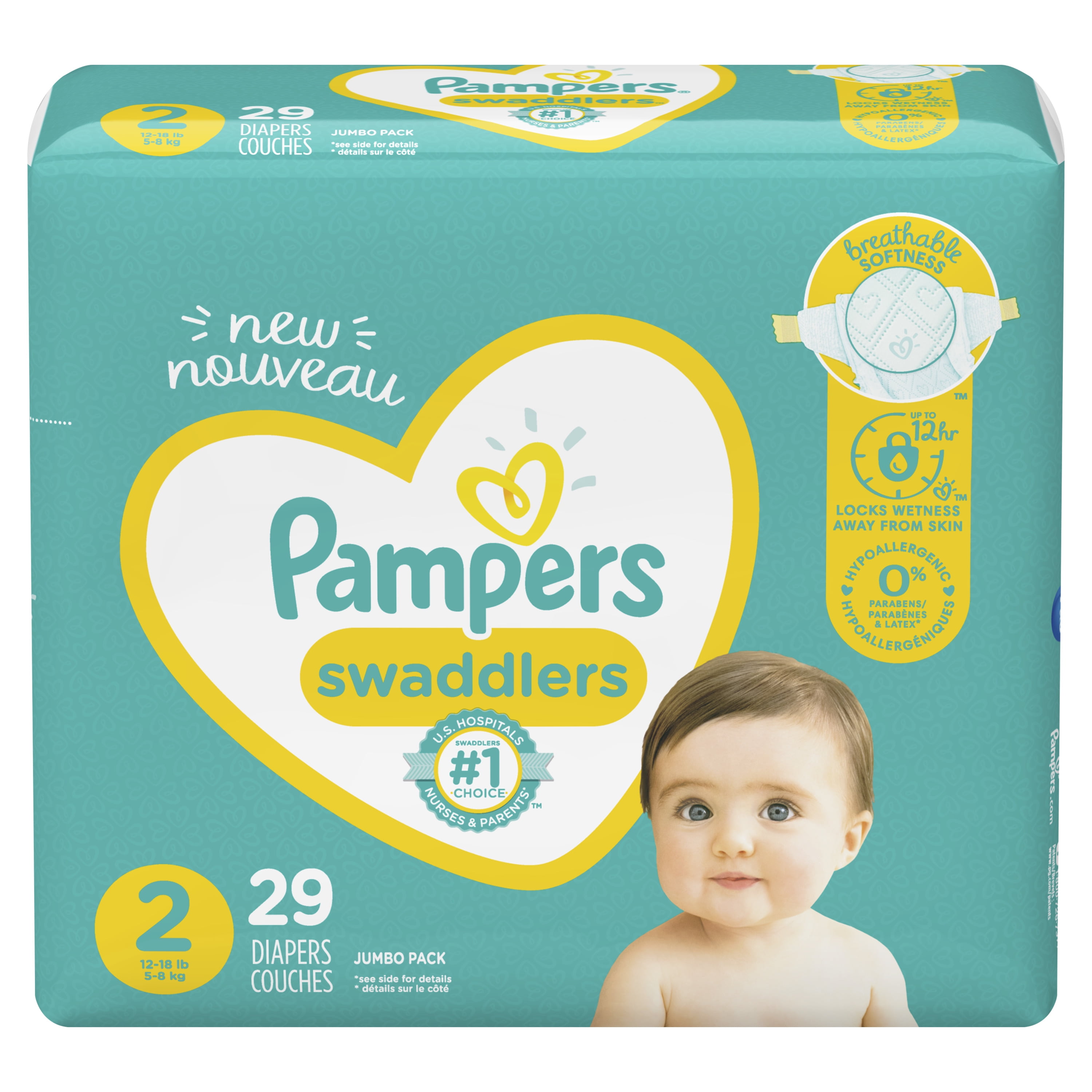 pampers jumbo pack size 8
