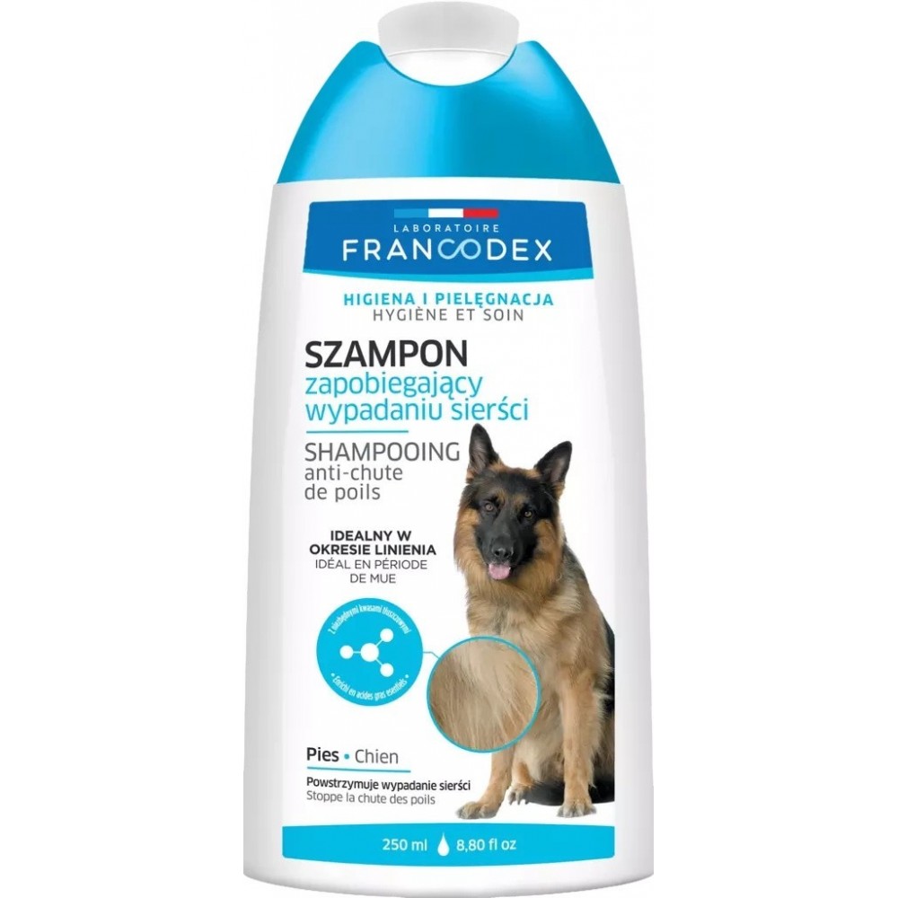 szampon dla psa przeciw wypadaniu sierści