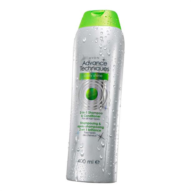 avon advance techniques daily shine szampon z odżywką 2