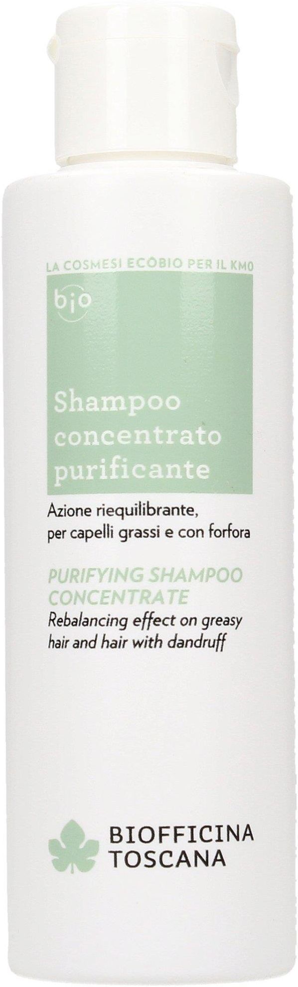 szampon prostujący włosy koncentrat 150ml biofficina toscana opinie