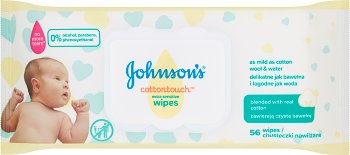 johnsons cotton touch chusteczki nawilżane extra sensitive