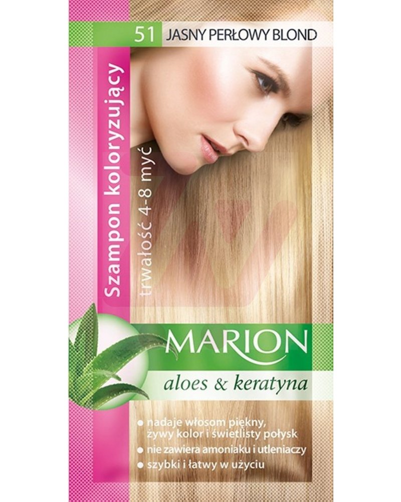 marion color szampon koloryzujący 84 platynowy blond