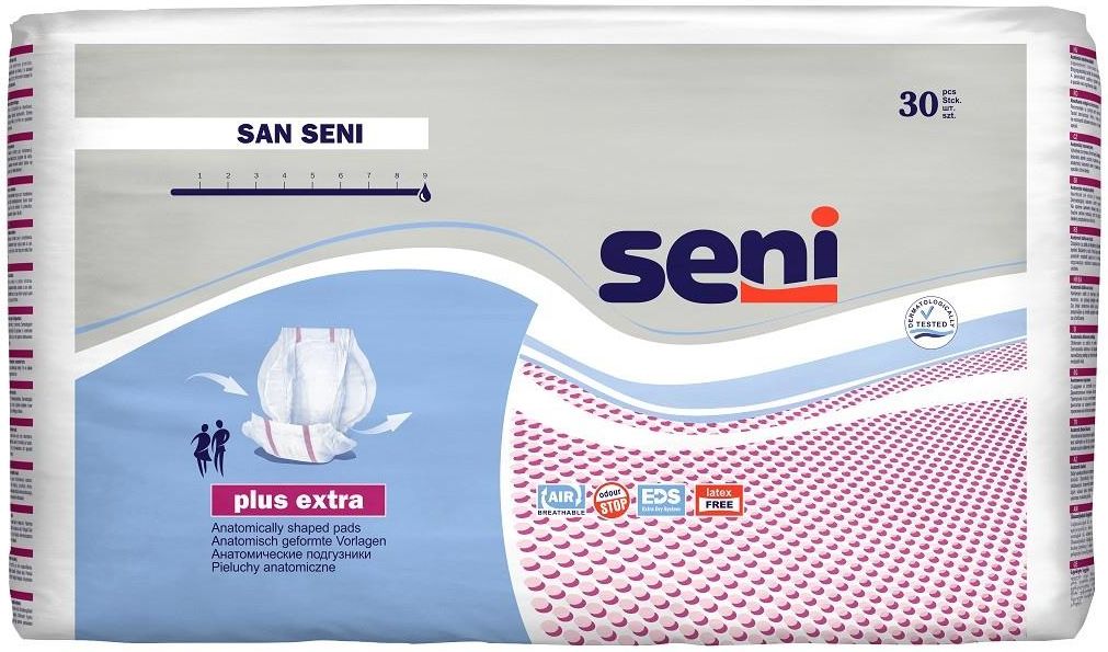 seni san pieluchy anatomiczne plus extra 30szt